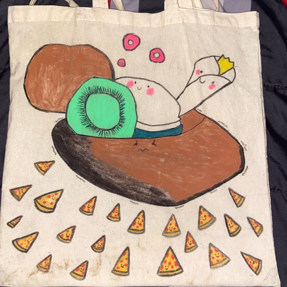 Shoulders grocery bag